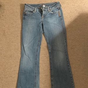 Silver jeans